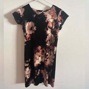 Cynthia Rowley Velvet Dress with Floral Pattern